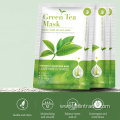 Wholesale Whitening Hydrating Green Tea Facial Sheet Mask